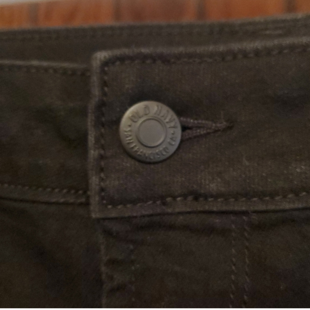 ❤ 3 For $18 OLD NAVY SIZE 24 PLUS Black Slim Fit Pants - Picture 3 of 6